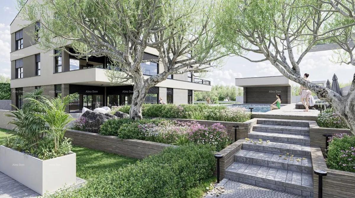 Appartamenti in vendita in un moderno edificio di nuova costruzione con piscina, Fasana!