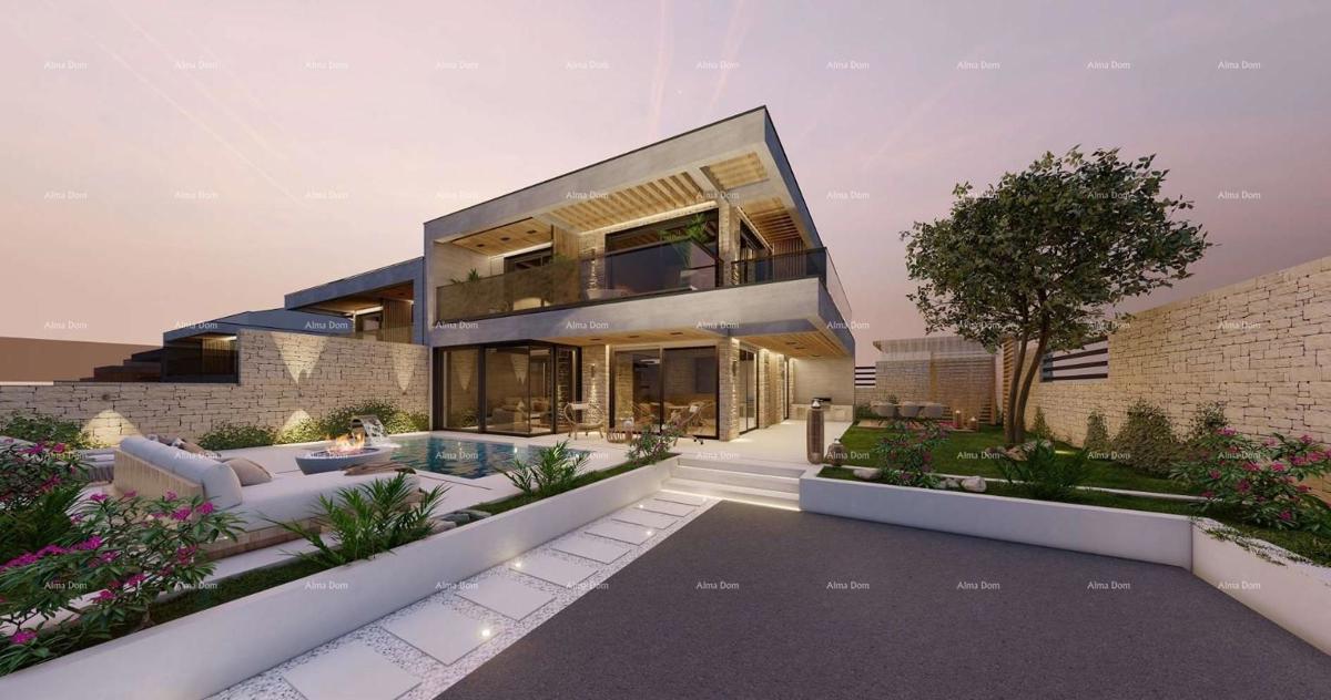 Vendita di ville moderne in una bellissima zona residenziale, Umago