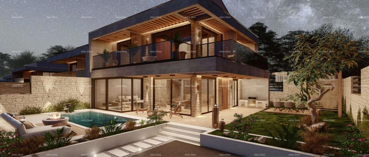 Vendita di ville moderne in una bellissima zona residenziale, Umago