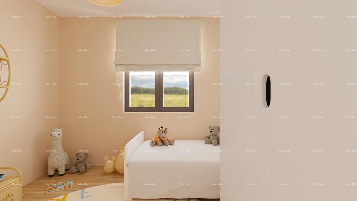 Vendita di appartamenti in una moderna nuova costruzione con posto auto e cantina, Vabriga, Poreč! B1-V2