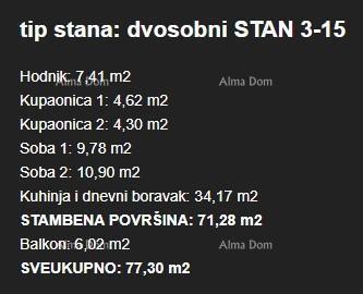 UMAG – Nuova costruzione! Appartamento in un moderno complesso residenziale con due posti auto, S 3-15