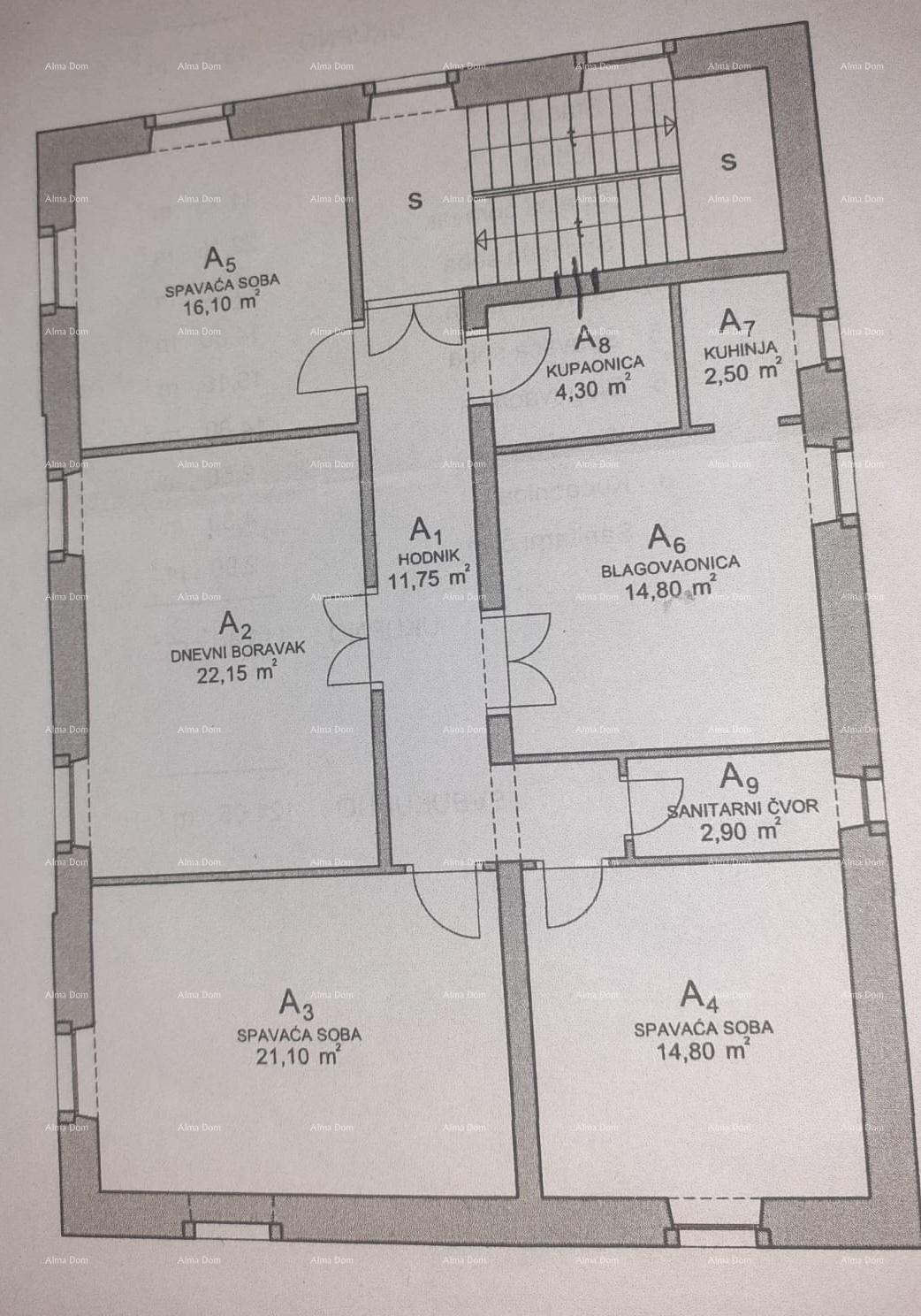 Spazioso appartamento di 110 m², ROVIGNO