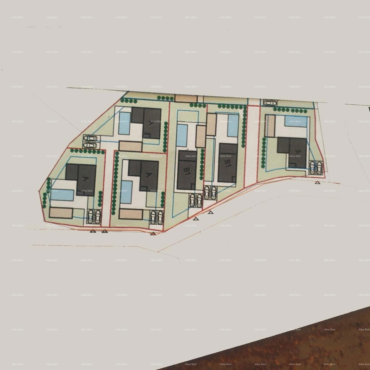 Vicino a Dignano! Terreni con permesso di costruire!
