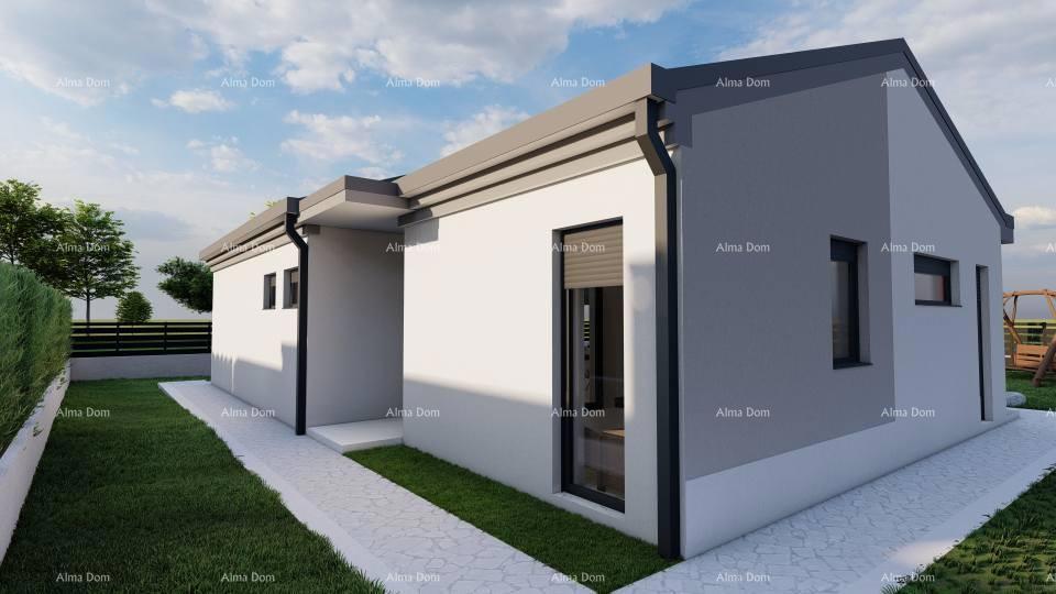 In vendita casa a piano terra con piscina in costruzione