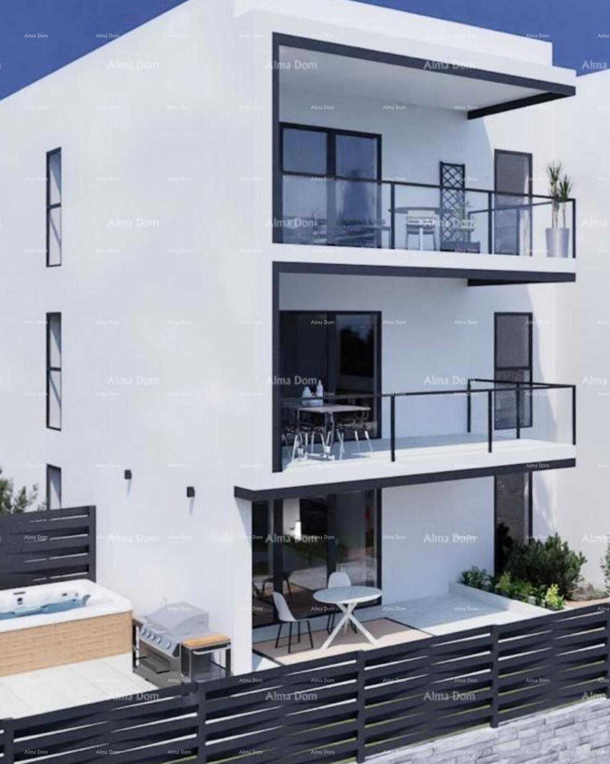 Peroj! Vendita di un appartamento in un nuovo progetto residenziale, a soli 200 m dal mare.