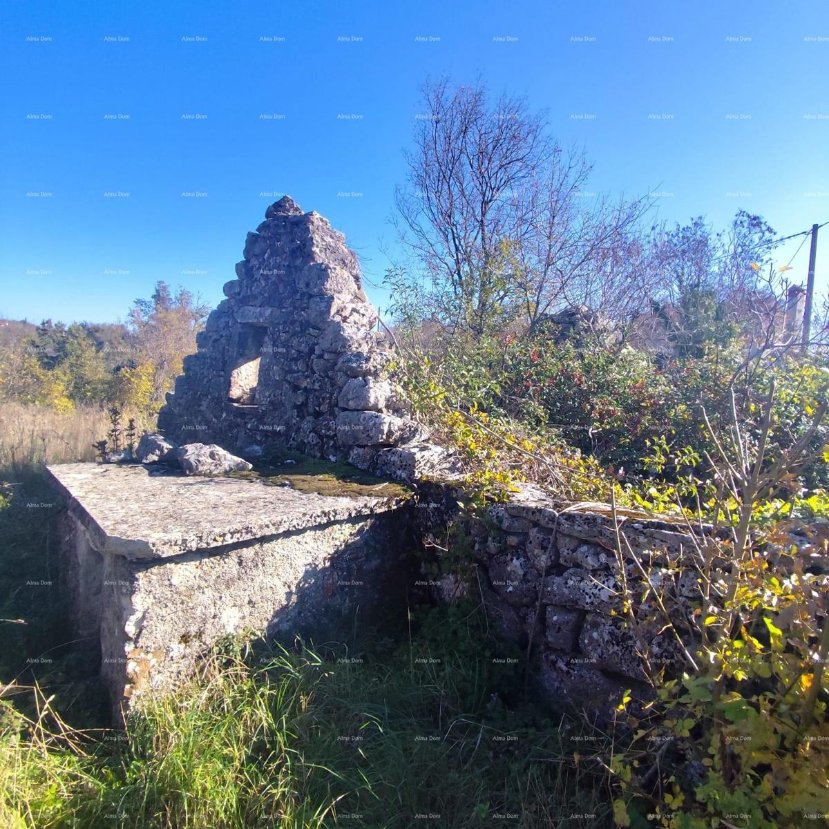 Istriana casa in pietra, Labin