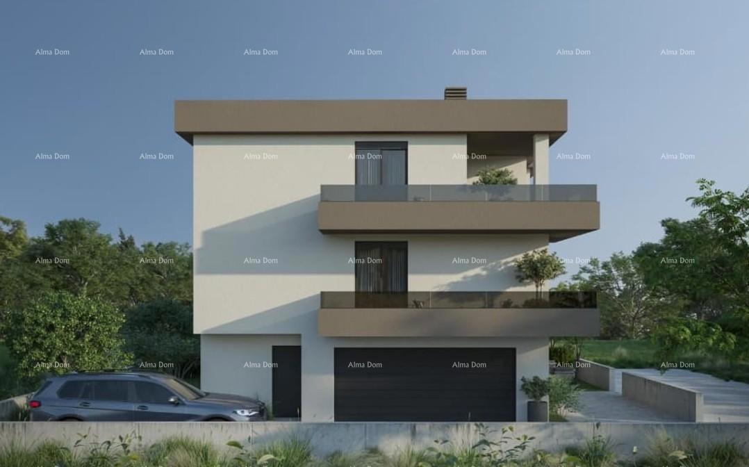 Prostrani stan od 110 m² u Puli, blizu mora i s garažom!