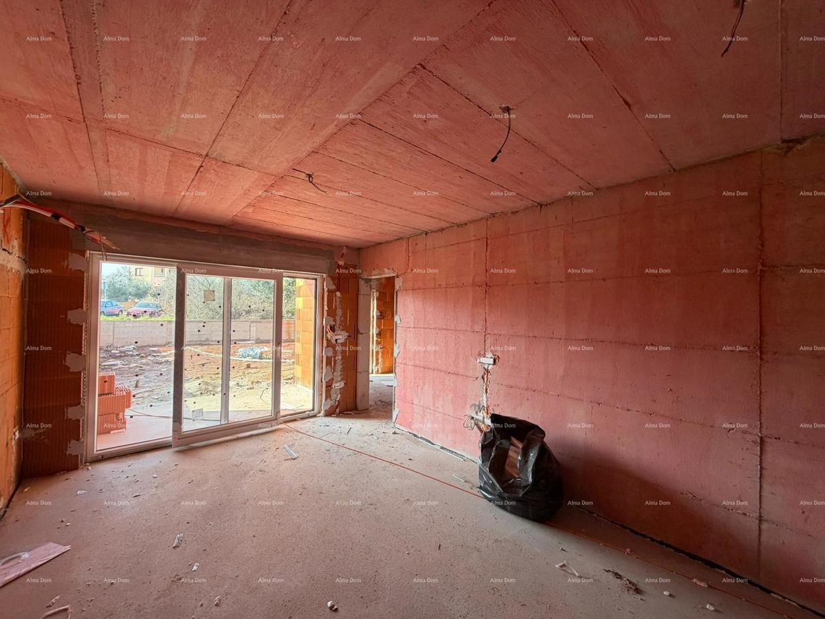 Vendita - appartamento al piano terra, in un nuovo complesso residenziale, Valdebek, Pula!