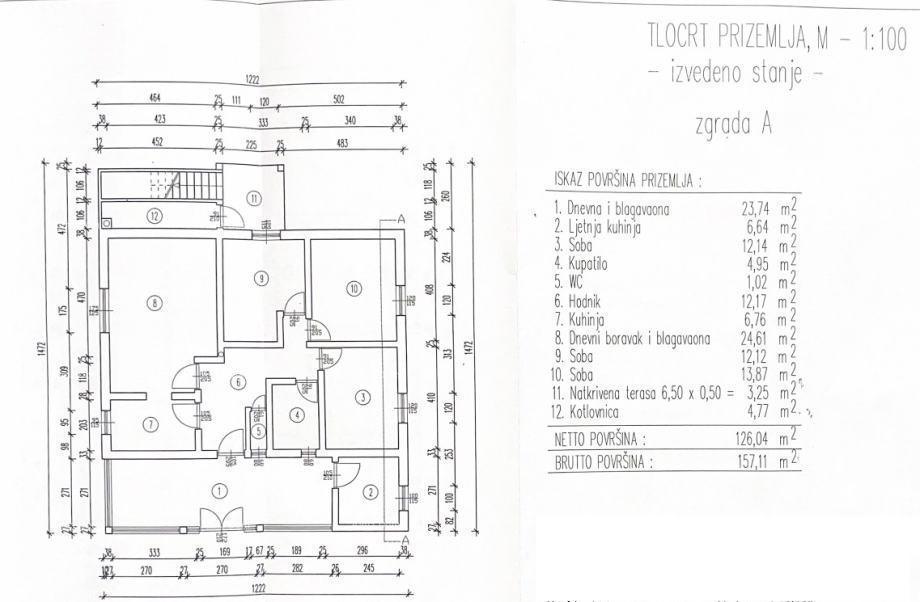 Okolica Poreča – casa, 300 m2, con due appartamenti e piscina