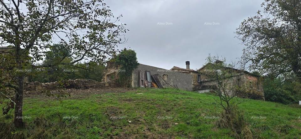 Grande proprietà con casa e terreno edificabile, dintorni di Buzet