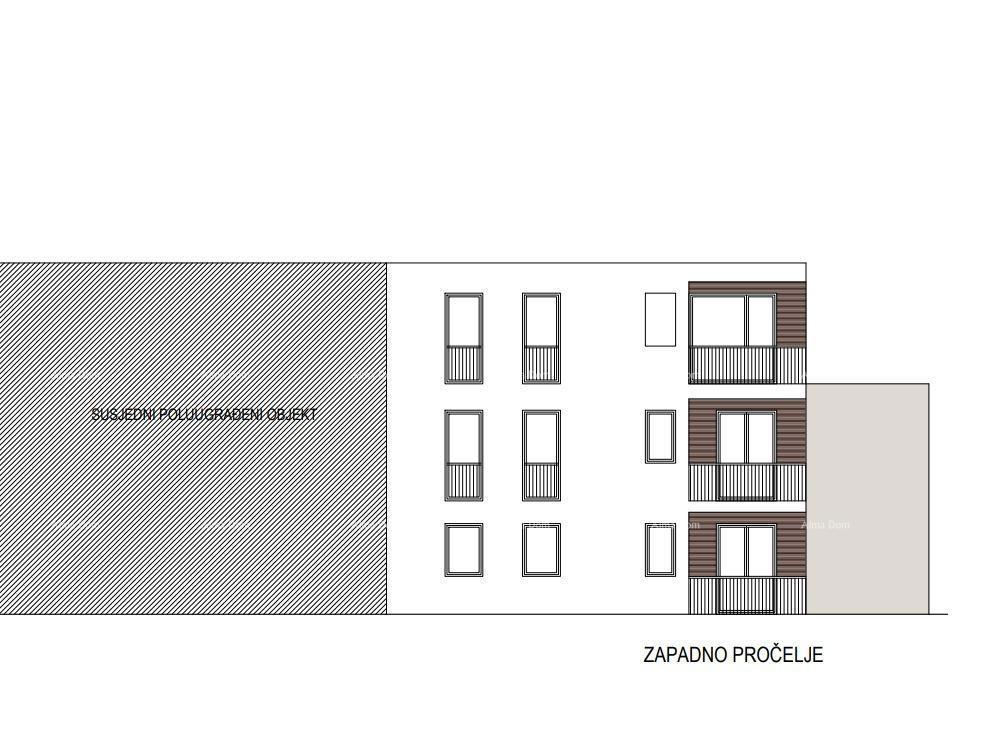 Appartamento in costruzione S2/1, KANFANAR