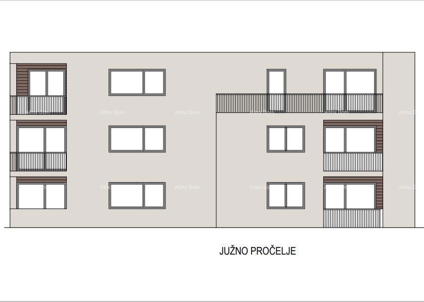 Appartamento in costruzione S2/1, KANFANAR