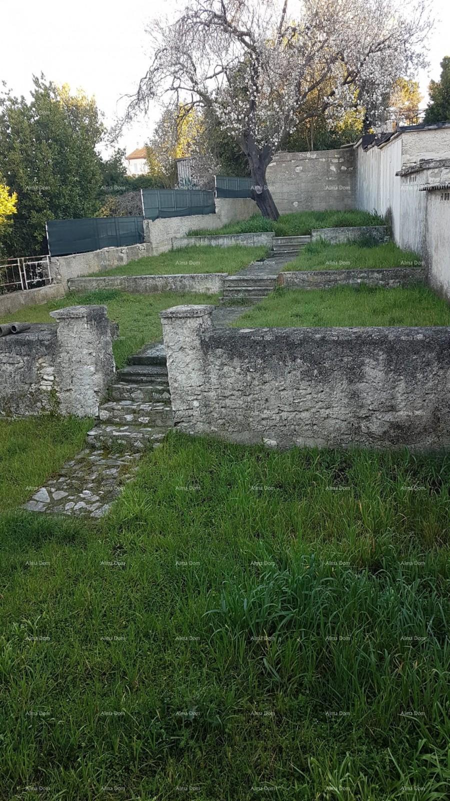 Pola! Una casa con due appartamenti e un ampio giardino.