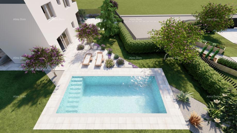 In vendita terreno edificabile con progetto e piscina – 646 m²
