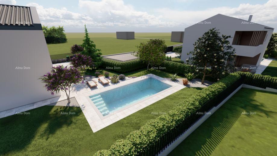 In vendita terreno edificabile con progetto e piscina – 646 m²
