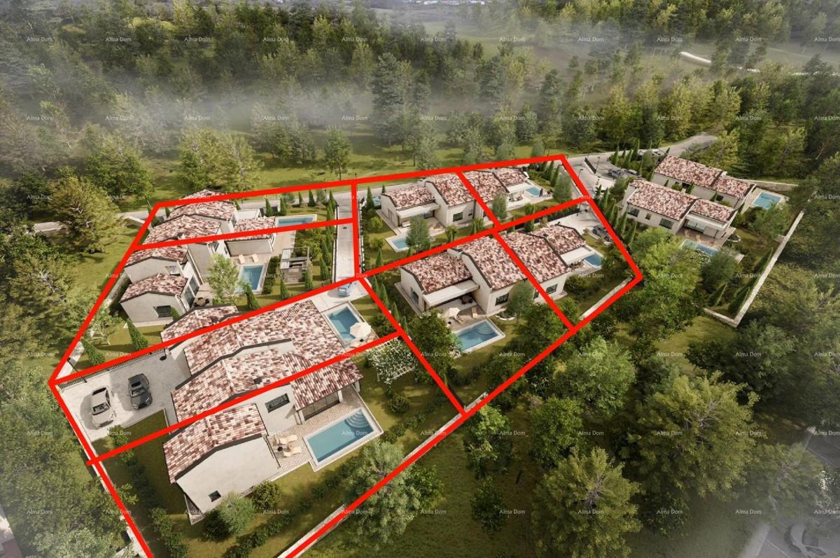 BARBAN - Terreno edificabile con progetto (metà di un duplex), a 15 minuti dal mare