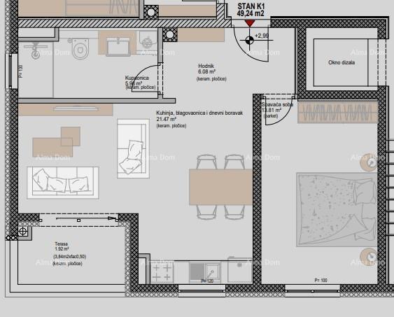 Appartamenti in vendita in un moderno edificio di nuova costruzione, Parenzo!