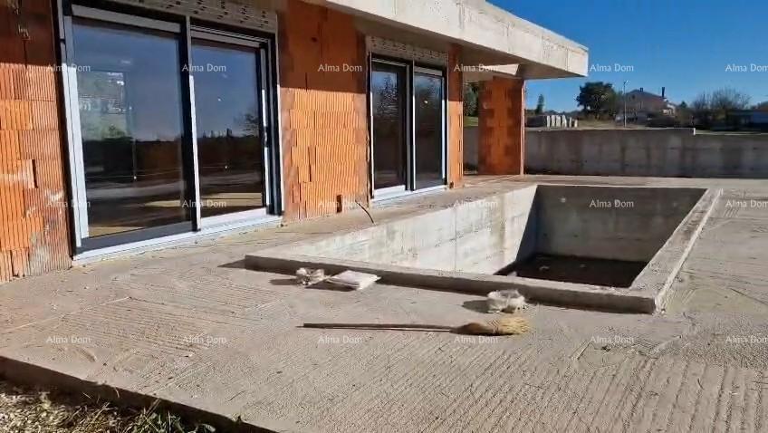 Kanfanar, casa moderna in fase di Roh-bau