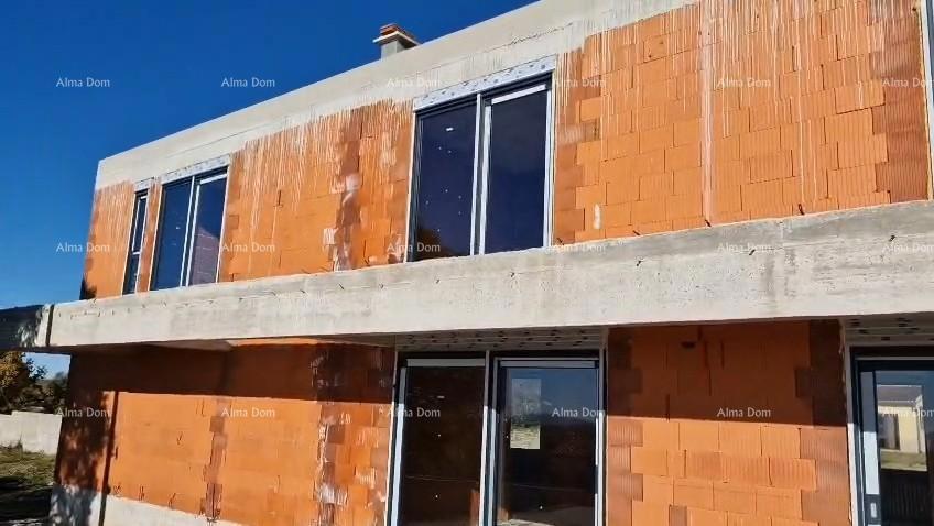 Kanfanar, casa moderna in fase di Roh-bau