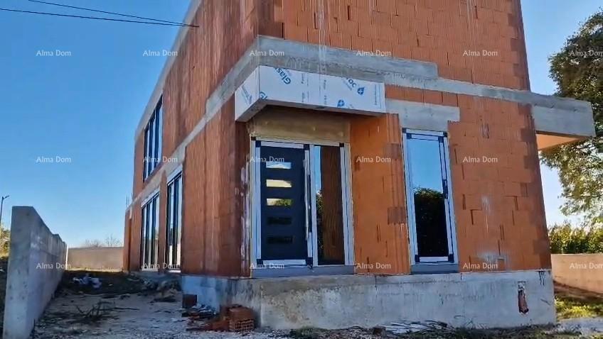 Kanfanar, casa moderna in fase di Roh-bau