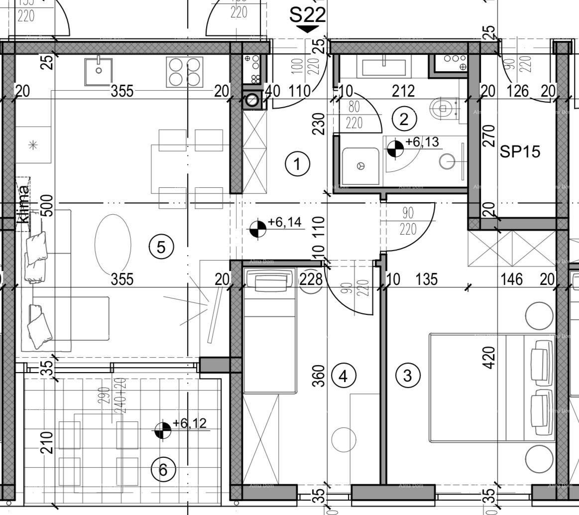 Pula! Edificio residenziale con ascensore! Monvidal, vicino al nuovo ospedale. S22