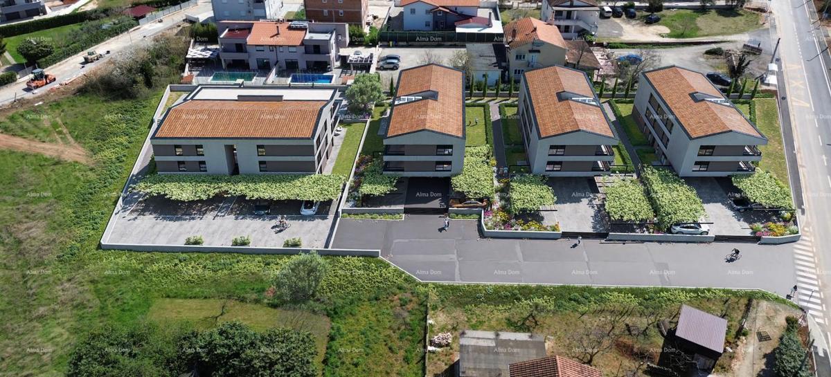 Vendita di appartamenti in nuova costruzione moderna con piscina comune, Fažana! B3