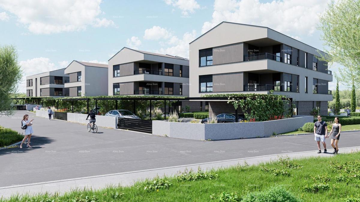 Vendita di appartamenti in nuova costruzione moderna con piscina comune, Fažana! B3