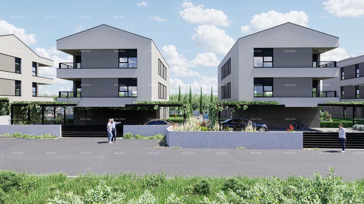 Vendita di appartamenti in nuova costruzione moderna con piscina comune, Fažana! B3