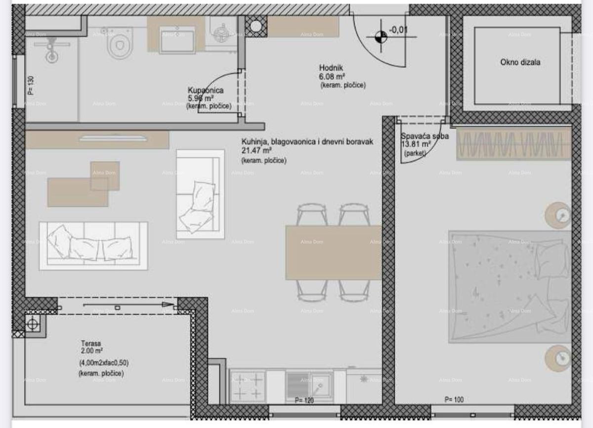 Vendita di appartamenti in una moderna nuova costruzione, nel centro, a Parenzo!