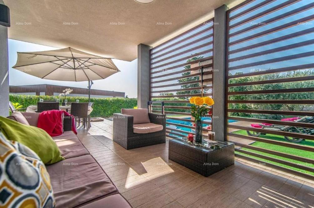 VODNJAN – Moderna villa con piscina, vista sui Brijuni e ampio giardino!