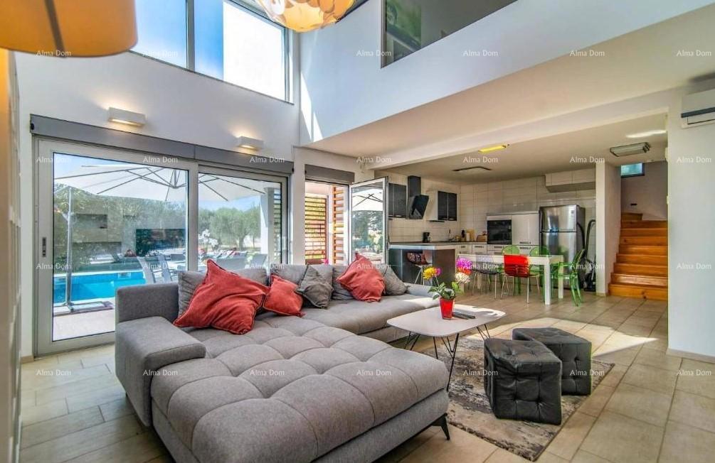 VODNJAN – Moderna villa con piscina, vista sui Brijuni e ampio giardino!