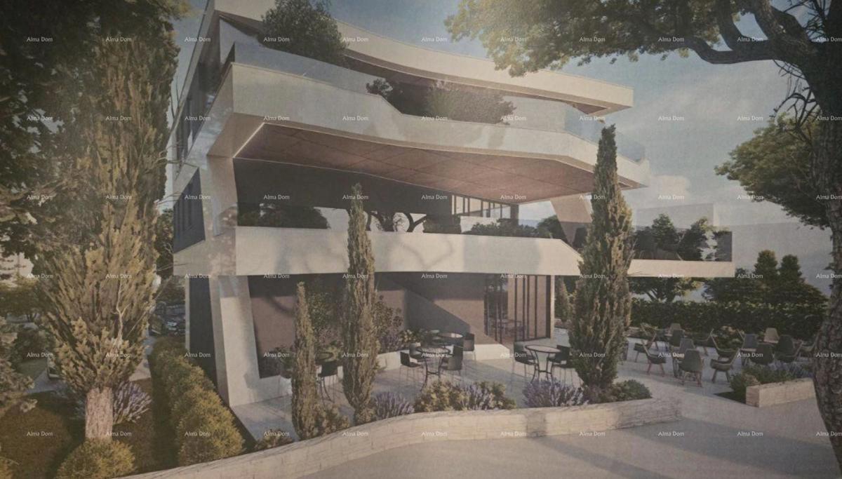 Vendita di terreno edificabile con progetto approvato per la costruzione di un edificio commerciale, Medulin!