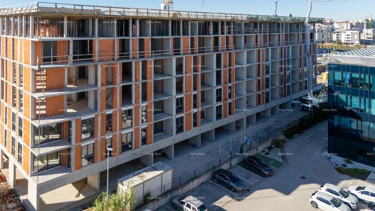 Pula, nuovo progetto! Edificio residenziale moderno con ascensore, vicino al centro. Iniziati i lavori di costruzione nelle immediate vicinanze del centro commerciale City Mall.