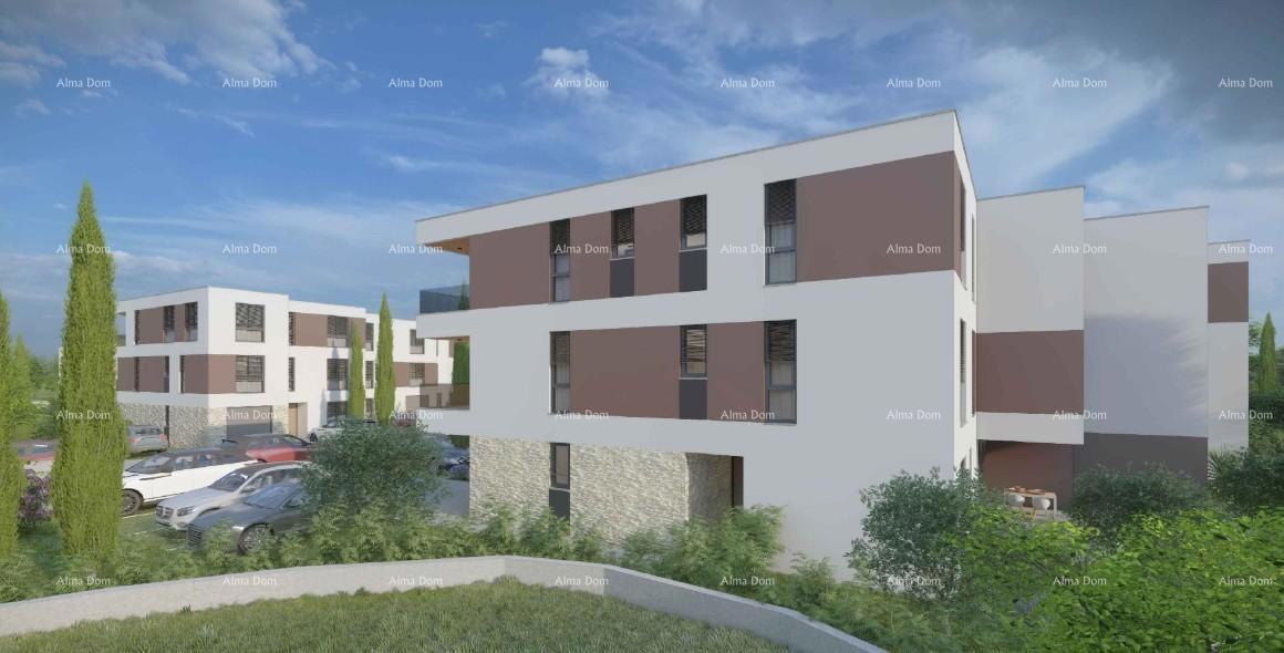 Vendita - appartamento in nuova costruzione con garage, posto auto e cantina, Pula!