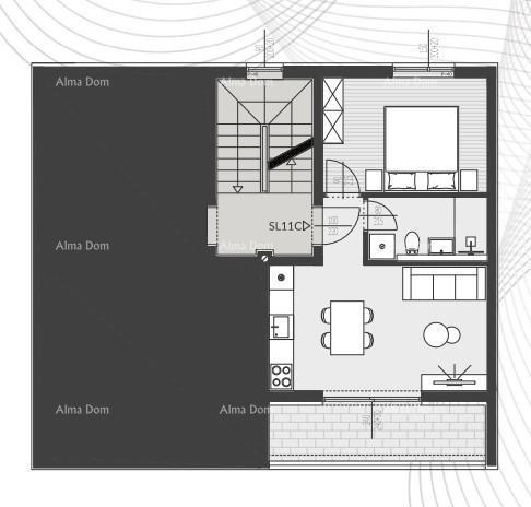 Vendita di appartamenti nel nuovo complesso residenziale, Štinjan! 11C