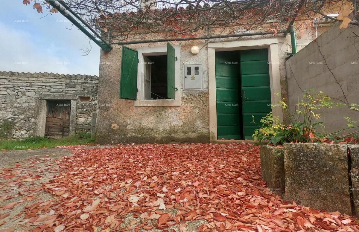 Rakalj, casa in pietra con 1.920 m² di terreno edificabile