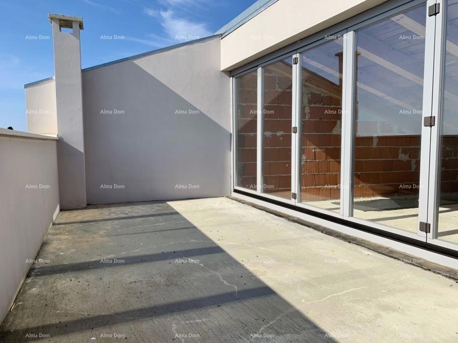 In vendita casa in fase rohbau con vista panoramica – Galižana, Istria