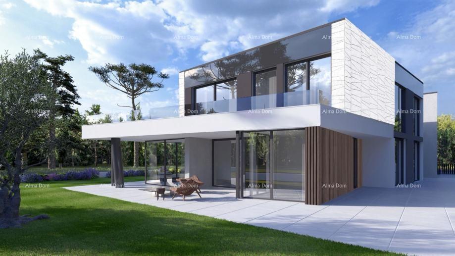 Terreno edificabile di 1.000 m² con progetto, nei dintorni di Poreč