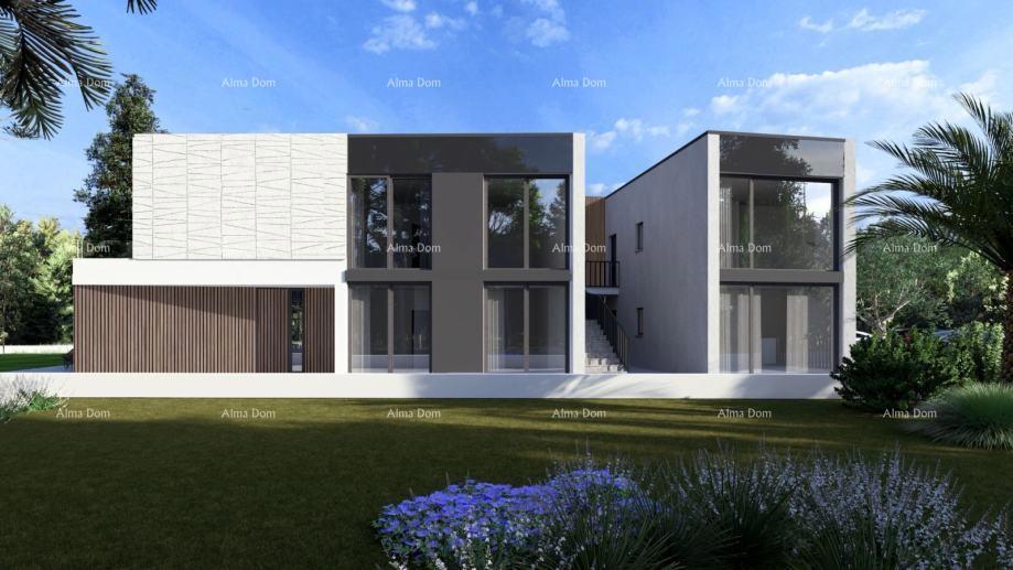 Terreno edificabile di 1.000 m² con progetto, nei dintorni di Poreč