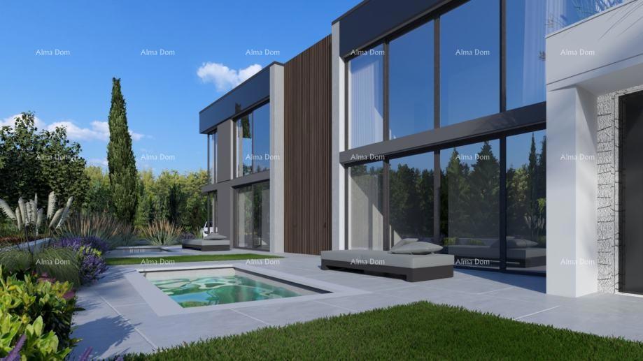 Terreno edificabile di 1.000 m² con progetto, nei dintorni di Poreč