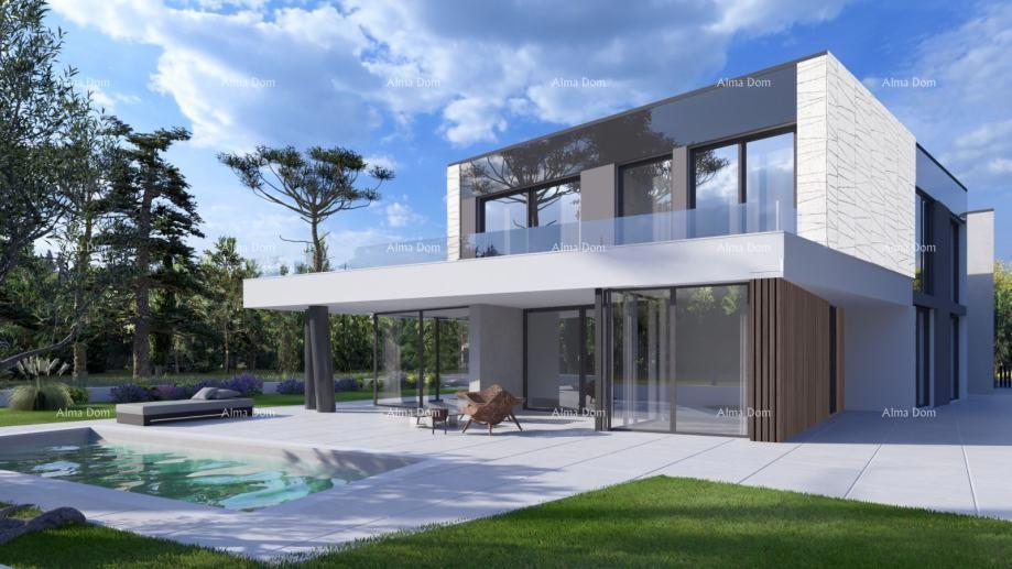 Terreno edificabile di 1.000 m² con progetto, nei dintorni di Poreč