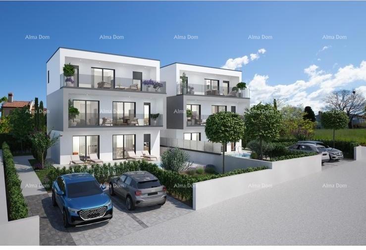 Poreč, Žbandaj, Appartamento duplex di 89 m² in nuova costruzione