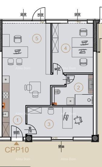 Vendita di appartamenti in un nuovo progetto residenziale-commerciale, Poreč