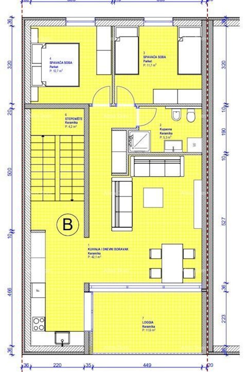 Vendita di appartamenti in costruzione, a 500 m dalla spiaggia e dal mare, Zambratija - Umago!