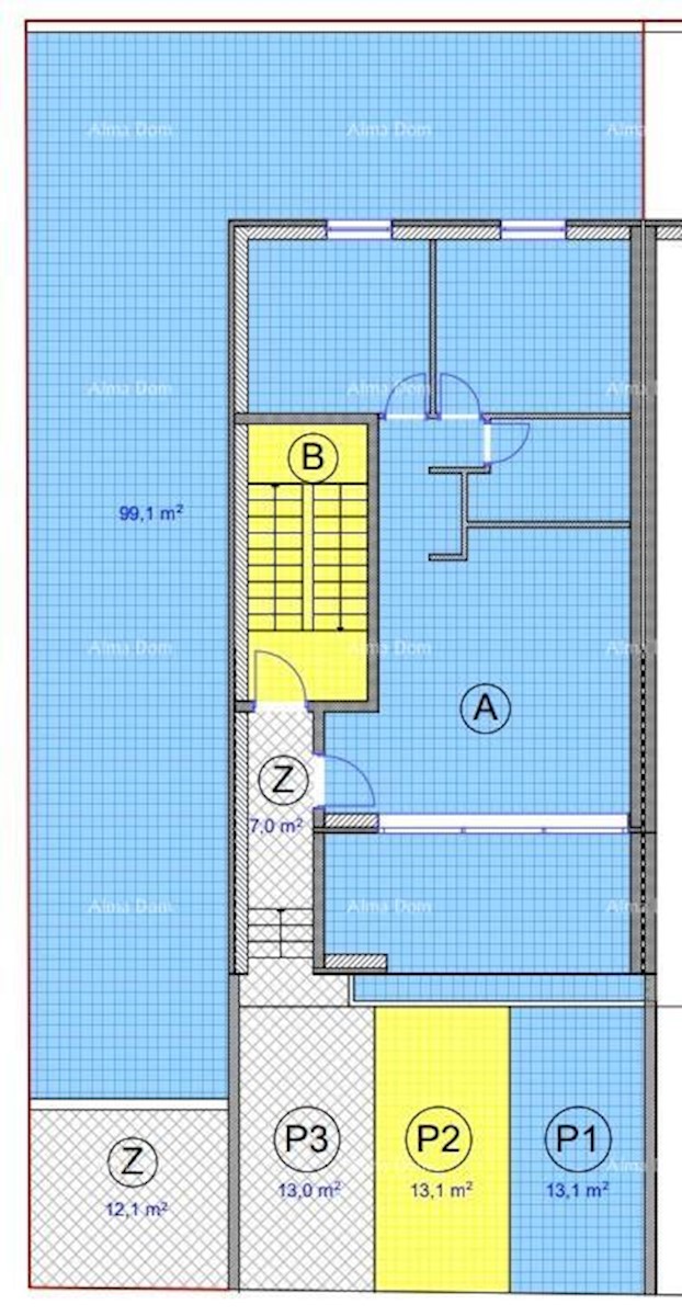 Vendita di appartamenti in costruzione, a 500 m dalla spiaggia e dal mare, Zambratija - Umago!