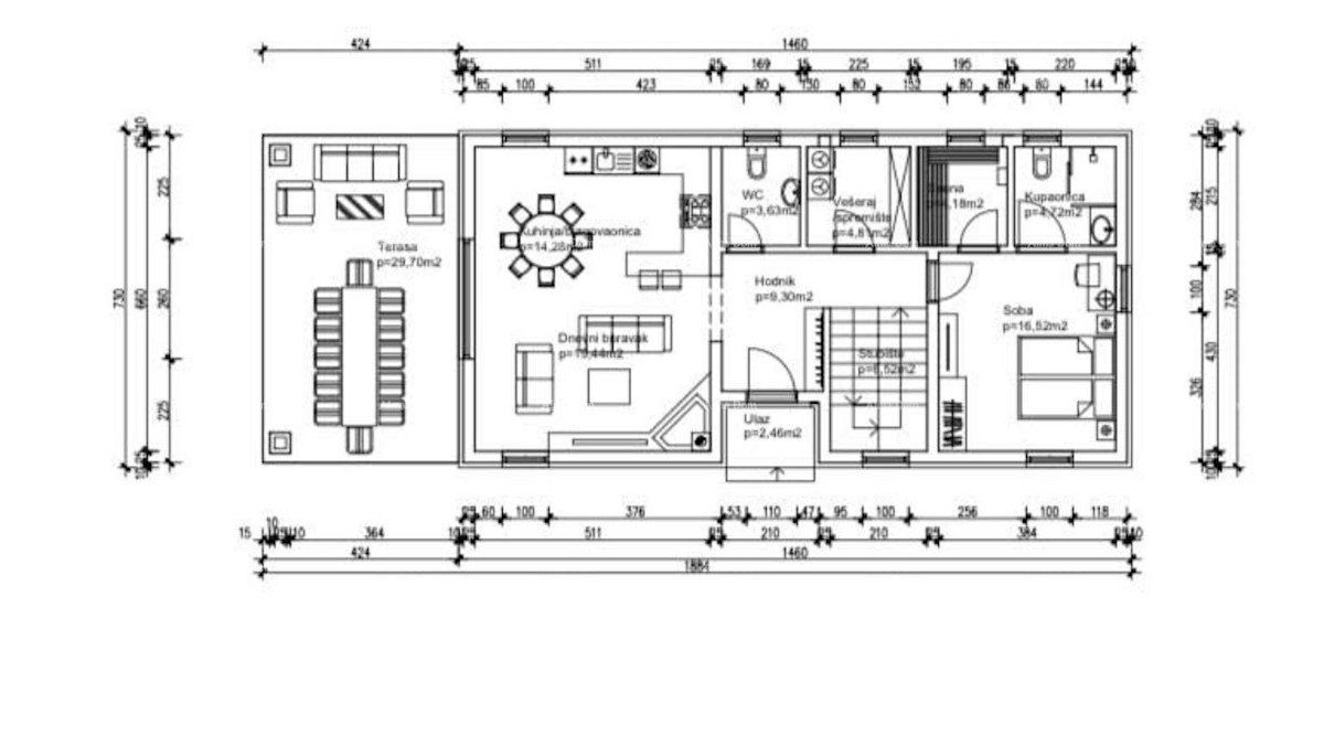 Terreno edificabile con progettazione concettuale