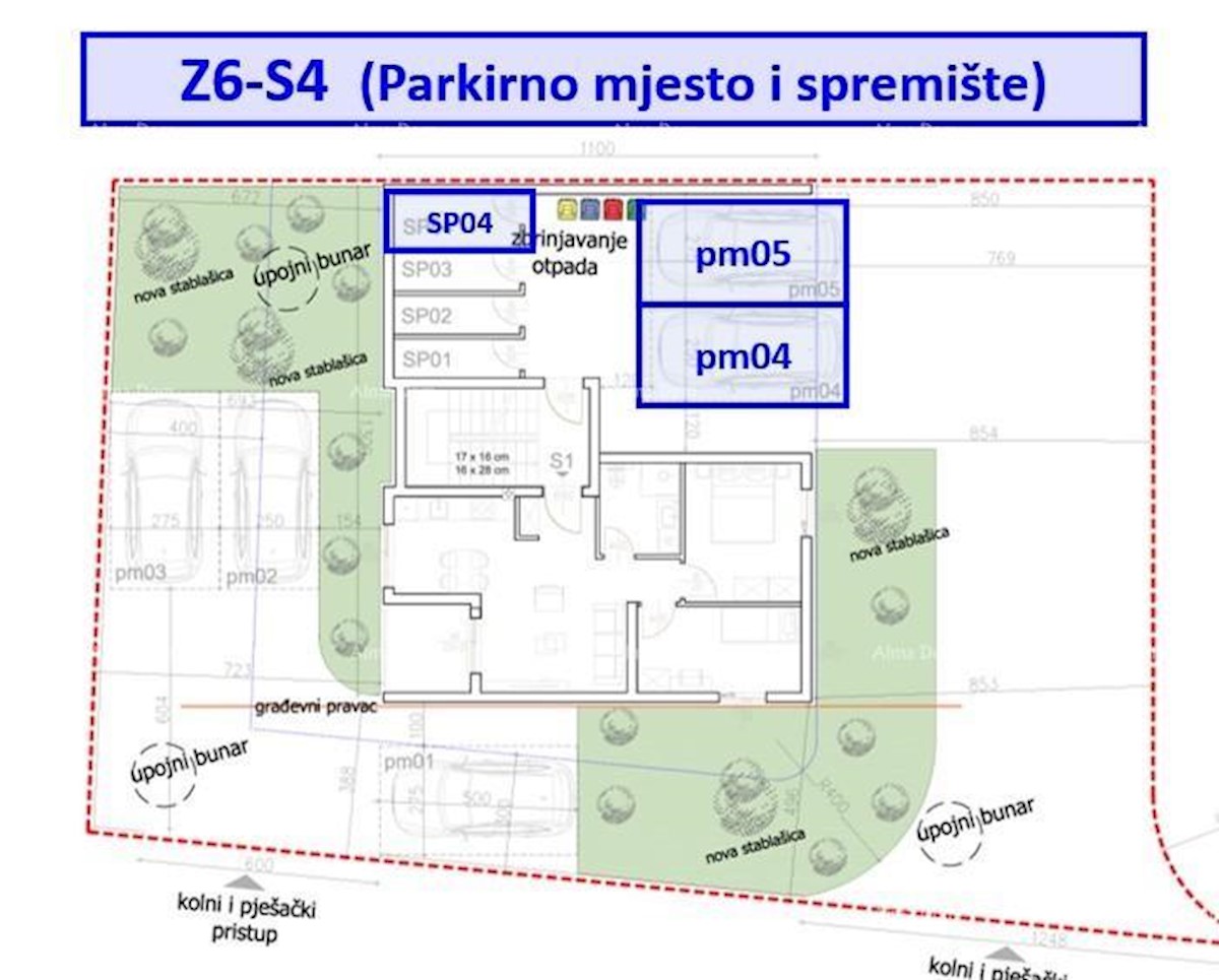 Appartamenti in vendita in un nuovo progetto residenziale-commerciale in un'ottima posizione, Veli Vrh, Pola! Zgr.6/S4