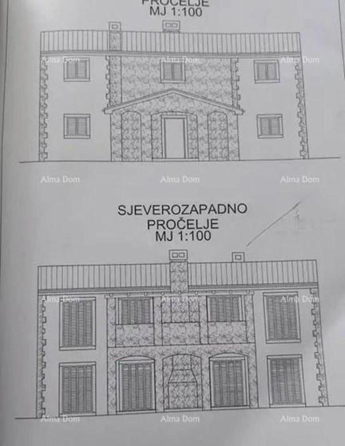 Terreno edificabile con progetto e utenze a pagamento