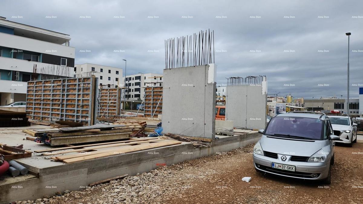 Pola, un nuovo progetto! Palazzina plurifamiliare, moderna con ascensore, vicina al centro.