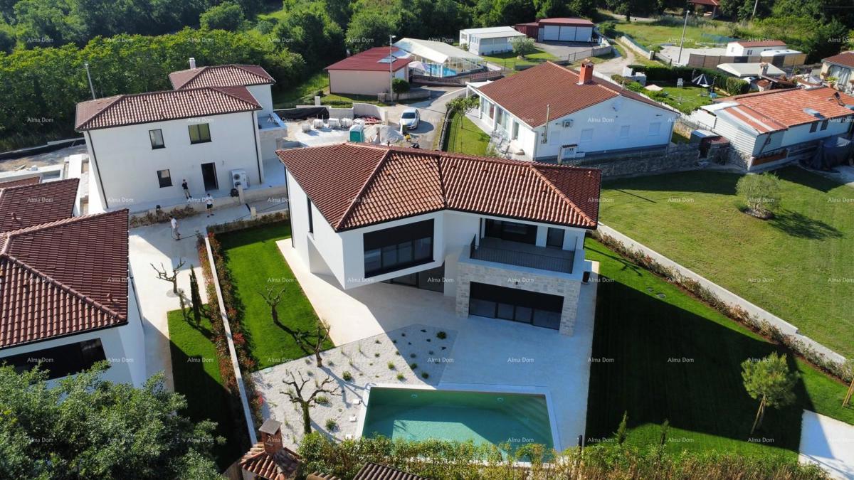 Lussuosa villa moderna con piscina, pronta per essere abitata!!! Sv. Lovreč, nelle vicinanze di Poreč!